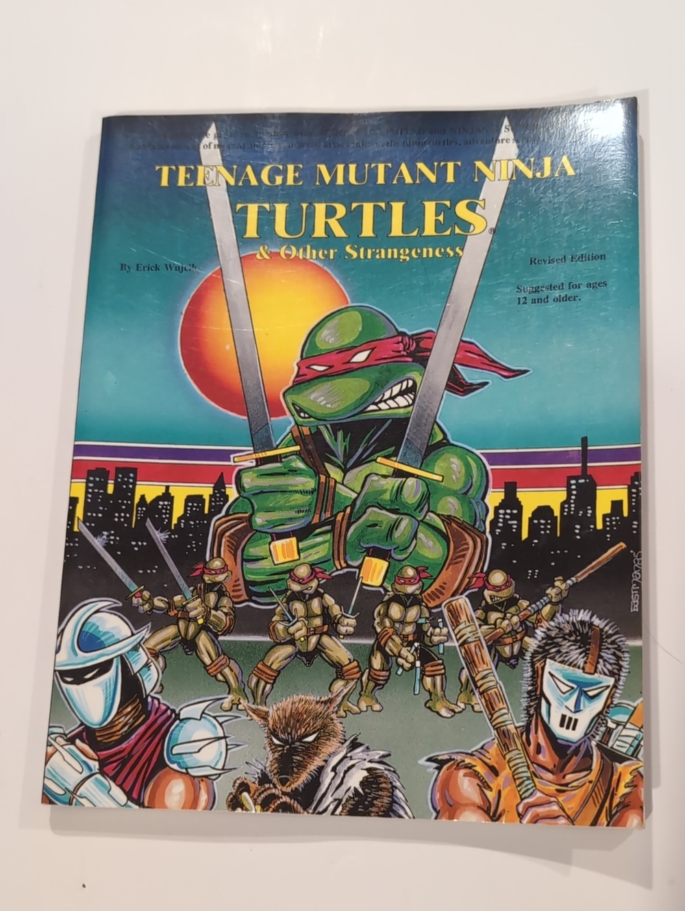 Teenage Mutant Ninja Turtles & Other Strangeness Revised Edition Rule Book
